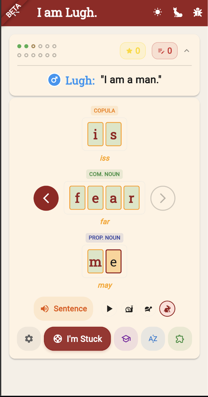 Sionnach — screen 6